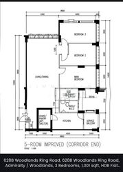 Blk 628B Woodlands Ring Road (Woodlands), HDB 5 Rooms #632976241